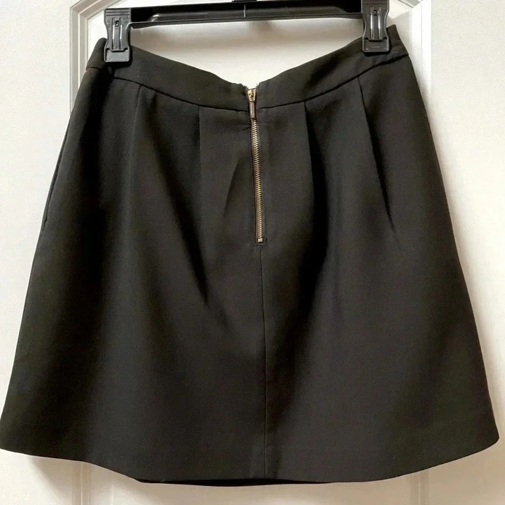Stradivarius Pleated Skirt with Pockets